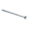 Hex Lag Screws, 5/16in X 4-1/2in, A307 Zc Steel, Package Of 25