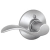 Schlage Residential F Series Dummy Door Accent Handle (Satin Nickel)