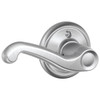 Schlage Residential F Ser Dmy Lt Hand Satin Chrome Finish Flair Lever