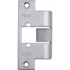 Trine Satin Stainless Steel Strike Plate W/ Extended Faceplate