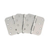 Design House Radius Door Hinges, 4 In. X 5/8 In., Satin Nickel, Package Of 3