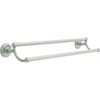 Franklin Brass Jamestown Satin Nickel Double Towel Bar 24"