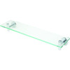Gatco Latitude Ii Chrome Glass Shelf