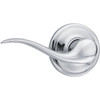 Kwikset Tustin Polished Chrome Hall/Closet Passage Door Lever