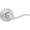 Kwikset Tustin Satin Chrome Hall/Closet Passage Door Lever