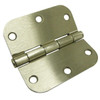 Strybuc 2.2 Mm Satin Nickel Door Hinge 3-1/2" X 3-1/2" X 5/8" R Pack Of 15