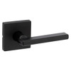 Kwikset Halifax Matte Black Hall/Closet Passage Door Lever