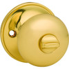 Schlage J Series Stratus Privacy Knob, Brass