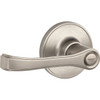 Schlage J Series Torino Privacy Lever, Satin Nickel