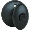Schlage Siena F Series Knob, Privacy, Grade Aaa, Die Cast Zinc, Aged Bronze