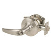 Schlage Alx Entrance Lockset, Athens, S123 Keyway, Satin Nickel, Non-Handed