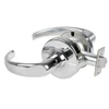 Schlage Alx Passage Lockset, Sparta Lever, Keyless, Bright Chrome, Non-Handed