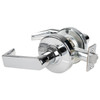 Schlage Alx Passage Lockset, Keyless, Bright Chrome, Non-Handed