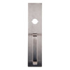 Detex Stainless Steel Key Retracts Latch Pull Trim (Brushed Stainless Steel)
