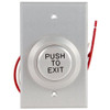 Dortronics 5287 Heavy Duty Push Button Dpst-Pneumatic Timer Push To Exit Black