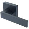 Design House Karsen Dummy/Decorative Door Lever In Matte Black
