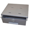Omnimed Omni Drawer, Thumb Latch, Titanium  Powder Coated Aluminum