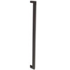 Delaney Hardware Barn Door 5' Single Sided Square Pull Black