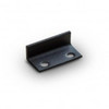 Delaney Hardware Barn Door L Guide Black