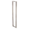 Delaney Hardware Barn Door 5' Double-Sided Square Pull Steel