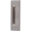 Delaney Hardware Barn Door Finger Pull - Flush Steel