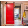 Delaney Hardware Barn Door 5000 Series 6ft Bs, Wagon Wheel