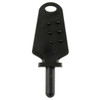 Dormakaba Insync Series Keyfob Credential, 125 Khz Frequency, Black Card