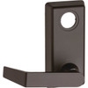 Von Duprin Anodized Aluminum Classroom Function Lhr Lever Trim (Dark Bronze)
