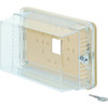 Large Clear Plastic Thermostat Guard
