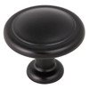 Design House 1-3/16 In. Victorian Black Cabinet Knob,  (10-Pack)