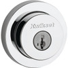 Kwikset 158 Series Polished Chrome Single Cylinder Deadbolt With Smartkey Security
