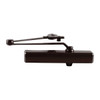 Lcn Surface Door Closer, Stop Arm, Dark Bronze/695 Finish, Sized 1-6