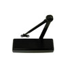 Lcn Surface Door Closer, Regular Rh Arm, Dark Bronze/695 Finish, Sized 1-5