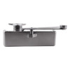 Lcn Surface Door Closer, Lh Spring Hold-Open Stop Arm, Aluminum/689 Finish
