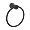 Cleveland Faucet Group Summit Matte Black Towel Ring Matte Black