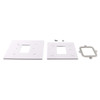 Honeywell Cover Plate Assembly, Used With Prestige 2 Wire Iaq Thermostat, White