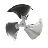 York 24" Diameter 24 Degree Pitch 3 Blade Cw Rotation 1/2" Bore Fan Blade
