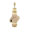 Honeywell Valve Globe 2 Way 3/4" Npt 7.3 Cv Red Brass Body Stem Down To Close