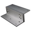 Bea Clear Anodized L And Z Maglock Bracket Kit (Satin Aluminum)