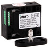 Rutherford Controls Black Electromechanical Cabinet Lock With Latch Monitor