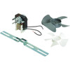 Motor Kit With Two Fan Blades And Mounting Hardware