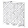 12x25x1 Pleated Air Filter Merv 8 Antimicrobial Box Of 12