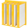 24x24x12 4v-Bank Mini Pleat Air Filter With Gasket Merv 14 Box Of 1