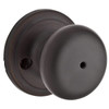 Kwikset Hancock Venetian Bronze Bed/Bath Privacy Door Knob