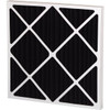 Pleated Merv 6 Carbon Impregnated Air Filter 20 X 24 X 1 Box Of 12