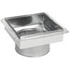 Master Flow 10" X 10" To 8" Ceiling Register Box