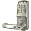 Codelocks Electronic Keypad Door Lever, Brushed Steel