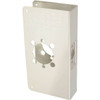 Don-Jo Wraparound Door Reinforcer For Lever Locks, Stainless Steel
