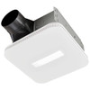 Broan-Nutone 110 Cfm Bathroom Exhaust Fan With Led Lighted Clean Cover Grille