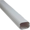 Slimduct Duct 78" Length, 3.75", White 100